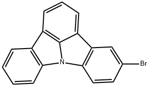 5-bromoindolo[3,2,1-jk]carbazole 구조식 이미지