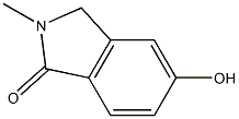 5-hydroxy-2-methyl-2,3-dihydro-1H-isoindol-1-one Structure