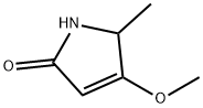 2H-Pyrrol-2-one, 1,5-dihydro-4-methoxy-5-methyl- 구조식 이미지