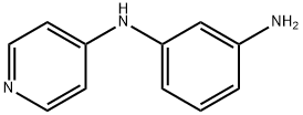 N1-4-Pyridinyl-1,3-benzenediamine 구조식 이미지