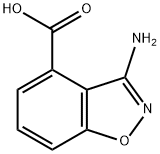 3-Aminobenzo[d]isoxazole-4-carboxylic Acid 구조식 이미지