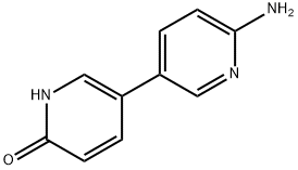 2-Hydroxy-5-(2-amino-5-pyridyl)pyridine 구조식 이미지