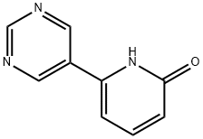 2-Hydroxy-6-(5-pyrimidyl)pyridine Structure