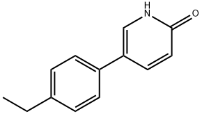 2-Hydroxy-5-(4-ethylphenyl)pyridine Structure