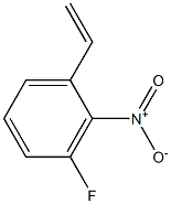 1-ethenyl-3-fluoro-2-nitrobenzene Structure