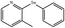 3-methyl-2-pyridyl phenyl selenide 구조식 이미지