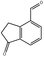 1-oxo-2,3-dihydro-1H-indene-4-carbaldehyde Structure