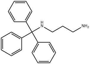 1-TRITYL-1,3-DIAMINOPROPANE 구조식 이미지