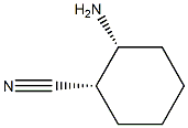 (1S,2R)-2-aminocyclohexane-1-carbonitrile Structure