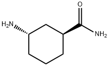 Cyclohexanecarboxamide, 3-amino-, (1S,3S)- Structure