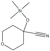 4-((trimethylsilyl)oxy)tetrahydro-2H-pyran-4-carbonitrile Structure