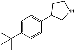 3-(4-tert-butylphenyl)pyrrolidine 구조식 이미지