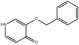 3-(benzyloxy)-1,4-dihydropyridin-4-one 구조식 이미지