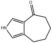 Cyclohepta[c]pyrrol-4(2H)-one, 5,6,7,8-tetrahydro- 구조식 이미지