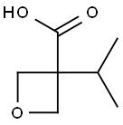 3-isopropyloxetane-3-carboxylic acid 구조식 이미지