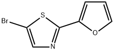 5-Bromo-2-(2-furyl)thiazole Structure