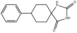 8-PHENYL-1,3-DIAZASPIRO[4.5]DECANE-2,4-DIONE 구조식 이미지
