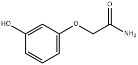 2-(3-hydroxyphenoxy)acetamide 구조식 이미지