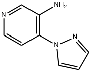 4-(1H-pyrazol-1-yl)pyridin-3-amine Structure