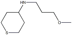 N-(3-methoxypropyl)tetrahydro-2H-thiopyran-4-amine Structure