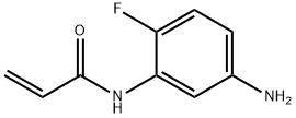 N-(5-amino-2-fluorophenyl)acrylamide Structure