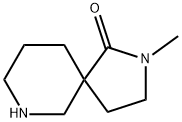 2,7-Diazaspiro[4.5]decan-1-one, 2-methyl- Structure