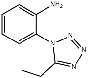 2-(5-ethyl-1H-1,2,3,4-tetrazol-1-yl)aniline Structure