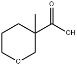 3-methyltetrahydro-2H-pyran-3-carboxylic acid Structure