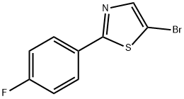 5-Bromo-2-(4-fluorophenyl)thiazole Structure