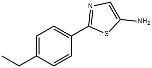 5-Amino-2-(4-ethylphenyl)thiazole 구조식 이미지