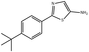 5-Amino-2-(4-tert-butylphenyl)thiazole Structure