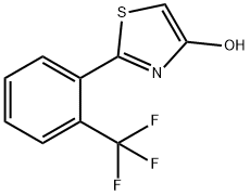 2-(2-Trifluoromethylphenyl)-4-hydroxythiazole Structure