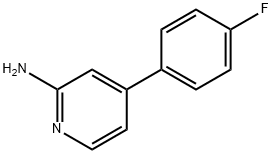 4-(4-FLUOROPHENYL)PYRIDIN-2-AMINE Structure