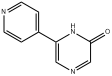 2-Hydroxy-6-(4-pyridyl)pyrazine Structure