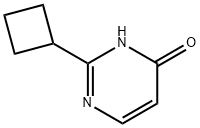 4-Hydroxy-2-(cyclobutyl)pyrimidine Structure