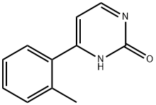 2-Hydroxy-4-(2-tolyl)pyrimidine 구조식 이미지