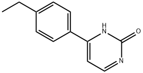 2-Hydroxy-4-(4-ethylphenyl)pyrimidine Structure