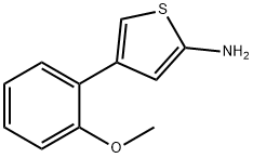 2-Amino-4-(2-methoxyphenyl)thiophene Structure