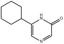 2-Hydroxy-6-(cyclohexyl)pyrazine Structure