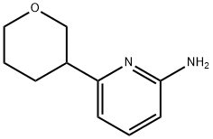 2-Amino-6-(tetrahydropyran-3-yl)pyridine 구조식 이미지