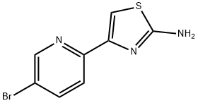 3-Bromo-6-(2-aminothiazol-4-yl)pyridine Structure