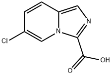 6-chloroimidazo[1,5-a]pyridine-3-carboxylic acid Structure