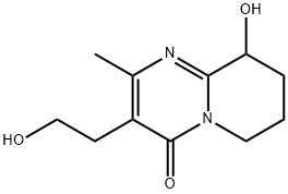 9-Hydroxy-3-(2-hydroxyethyl)-2-methyl-6,7,8,9-tetrahydro-4H-pyrido[1,2-a]pyrimidin-4-one Structure