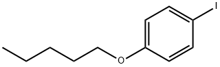 Benzene, 1-iodo-4-(pentyloxy)- 구조식 이미지