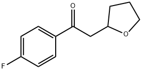 1-(4-fluorophenyl)-2-(oxolan-2-yl)ethan-1-one Structure