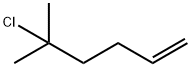 1-Hexene, 5-chloro-5-methyl- Structure
