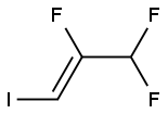 2,3,3-trifluoro-1-iodoprop-1-ene Structure