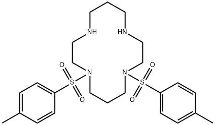 1,11-ditosyl-1,4,8,11-tetraazacyclotetradecane dihydrochloride Structure