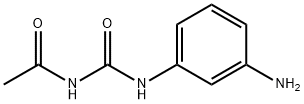 3-acetyl-1-(3-aminophenyl)urea Structure