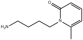 1-(4-aminobutyl)-6-methyl-1,2-dihydropyridin-2-one Structure